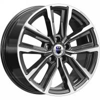 7,5*17 5*112 ET45 57,1 КиК Лацио (КС964) Алмаз черный