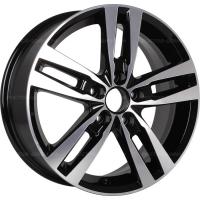 6,5*16 5*108 ET40 67,1 КиК Rassvet (КС868) Алмаз черный SK