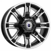 7,5*16 6*139,7 ET15 106,1 КиК Полюс (КС609) Алмаз черный