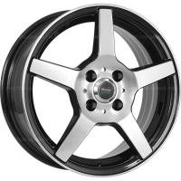 6,5*16 5*108 ET33 60,1 Megami AF-07 BKF